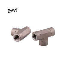 EMT hot sales Professional forged female hydraulic thread tee 3 way bsp pipe fittings